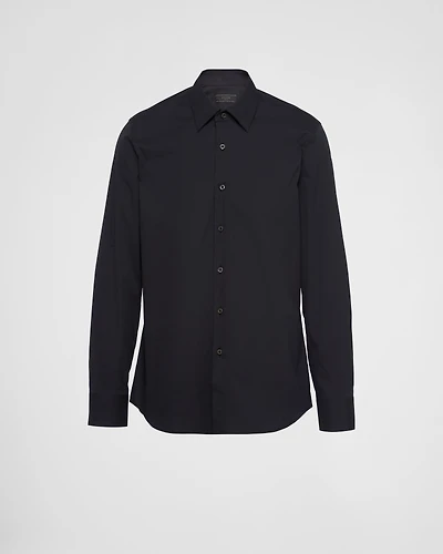 Stretch cotton shirt