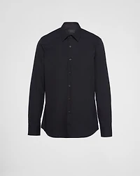 Stretch cotton shirt