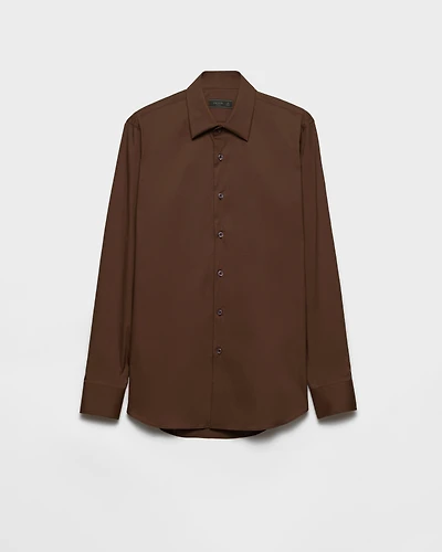 Stretch cotton shirt
