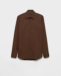 Stretch cotton shirt