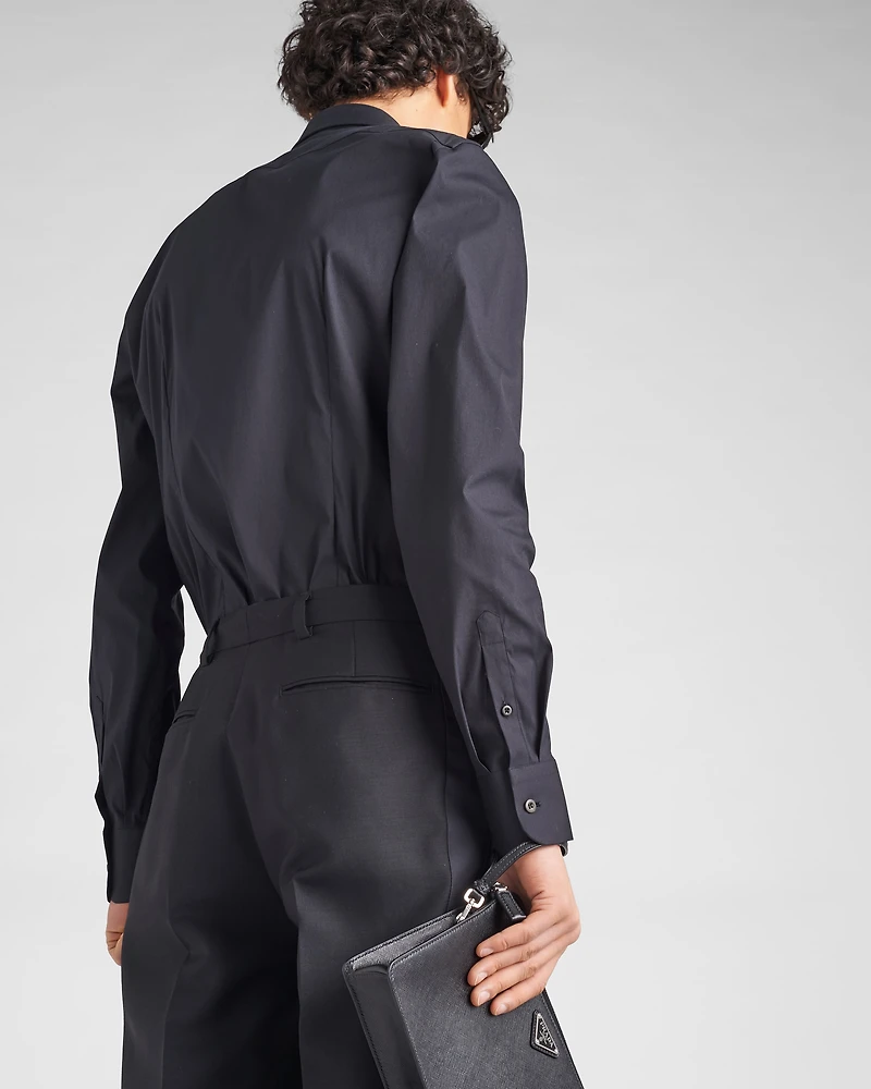 Stretch Poplin Shirt