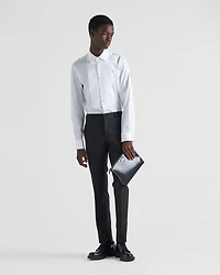 Stretch cotton shirt