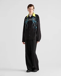 Timecapsule printed cotton shirt