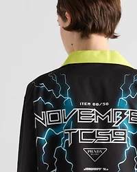 Timecapsule printed cotton shirt
