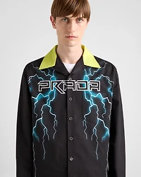 Timecapsule printed cotton shirt