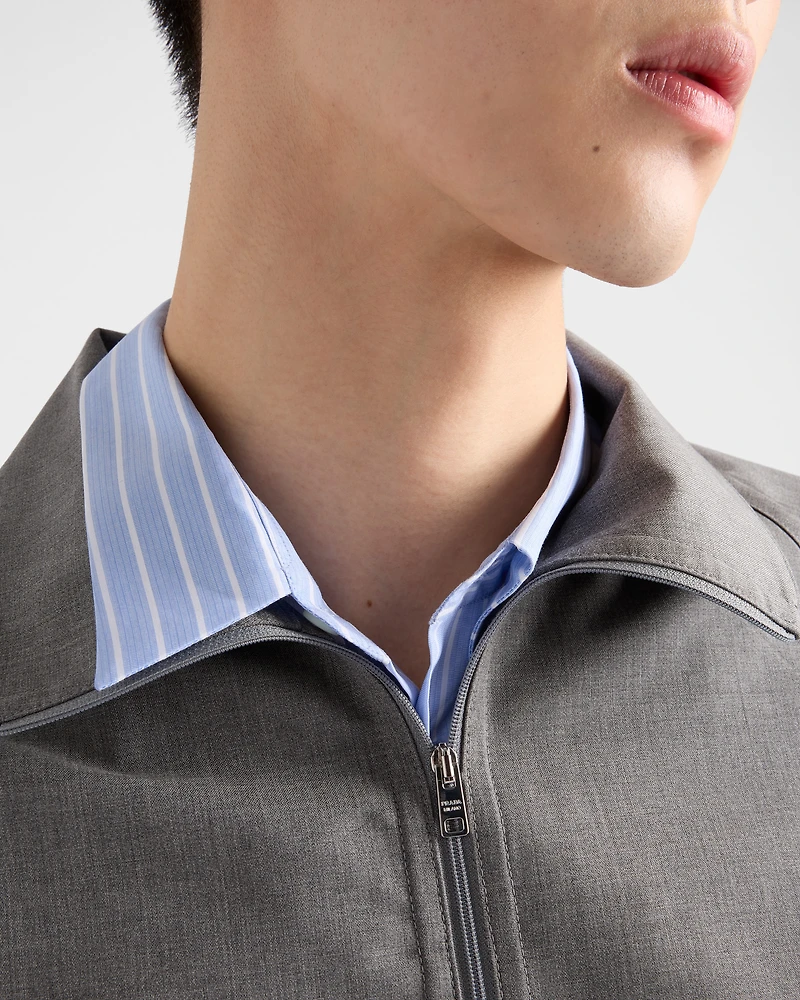 Striped cotton shirt