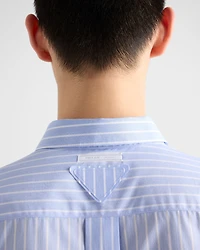 Striped cotton shirt
