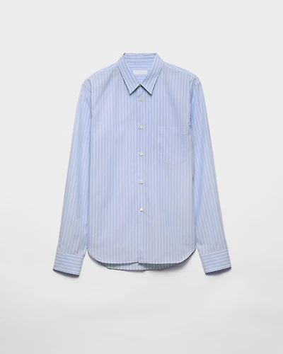 Striped cotton shirt