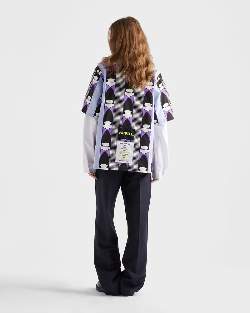 Timecapsule printed cotton shirt