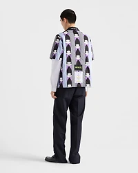 Timecapsule printed cotton shirt