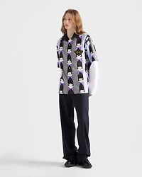 Timecapsule printed cotton shirt