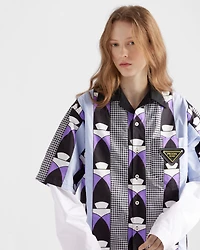 Timecapsule printed cotton shirt