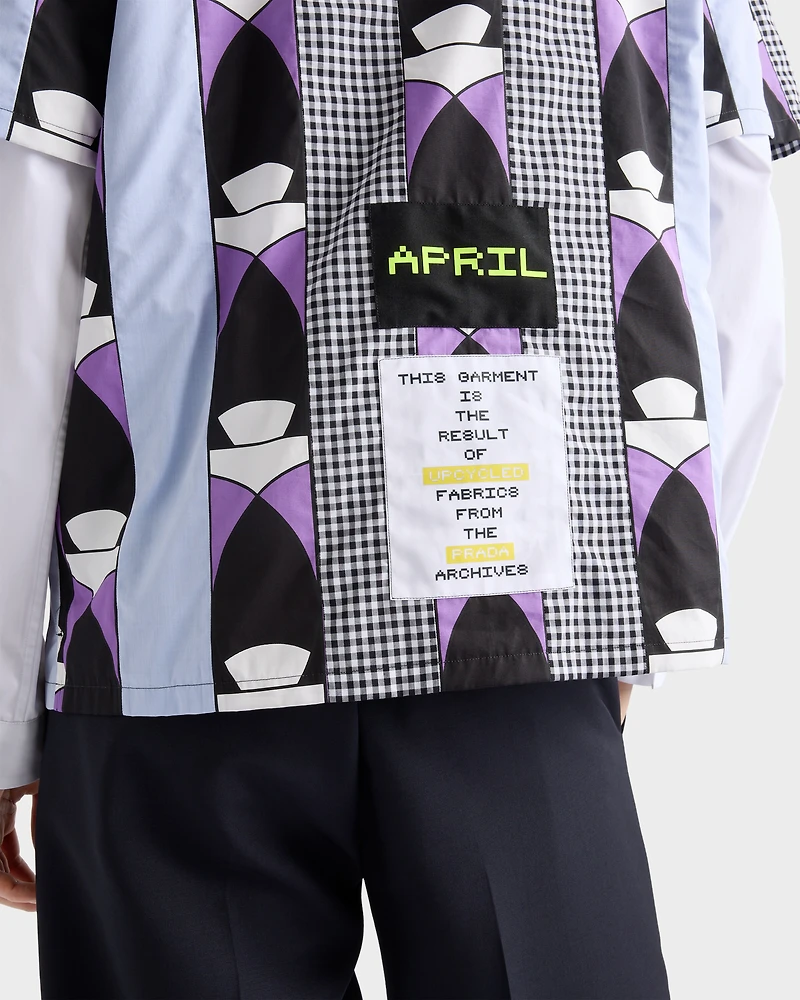 Timecapsule printed cotton shirt