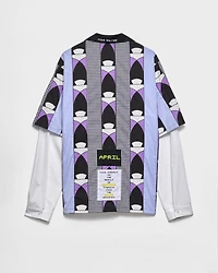 Timecapsule printed cotton shirt