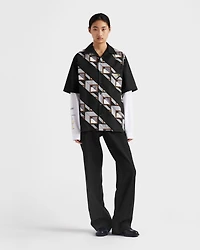 Timecapsule printed cotton shirt