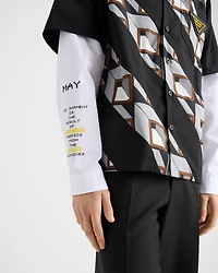 Timecapsule printed cotton shirt