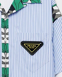 Timecapsule printed cotton shirt