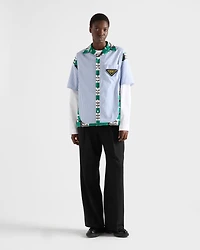 Timecapsule printed cotton shirt