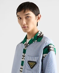 Timecapsule printed cotton shirt
