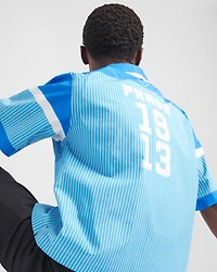 Short-sleeved cotton shirt