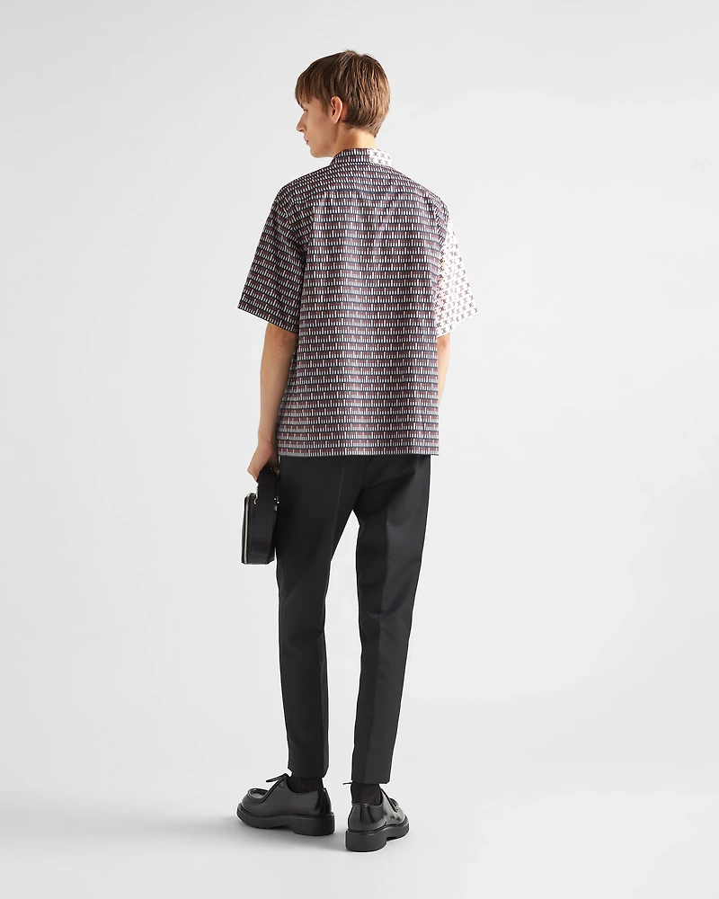 Double Match cotton shirt
