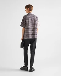 Double Match cotton shirt