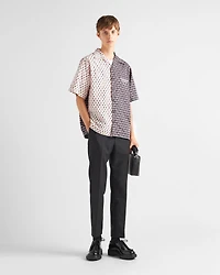 Double Match cotton shirt