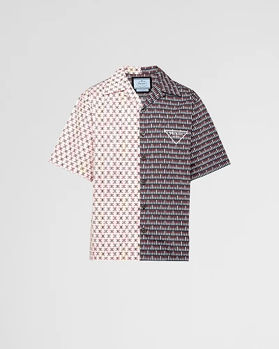 Double Match cotton shirt