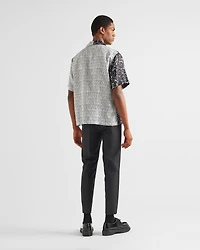 Double Match silk shirt