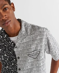 Double Match silk shirt