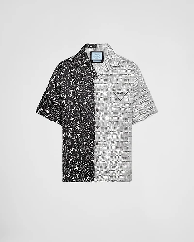 Double Match silk shirt