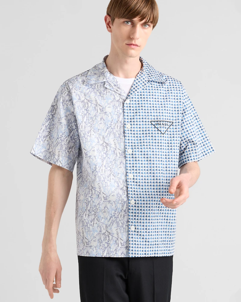 Double Match cotton shirt