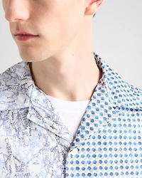 Double Match cotton shirt