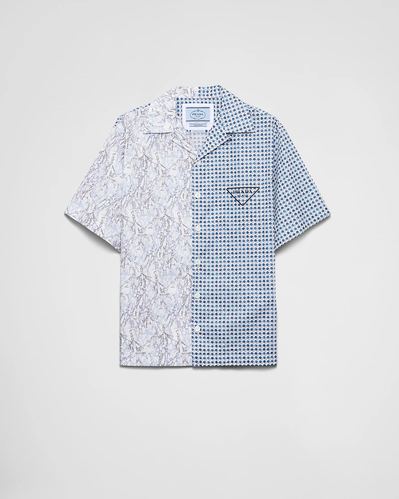 Double Match cotton shirt