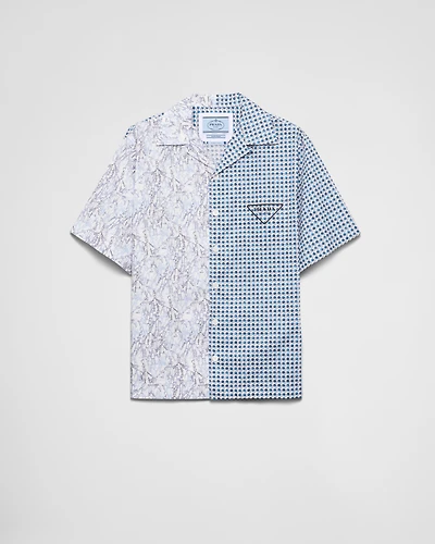 Double Match cotton shirt