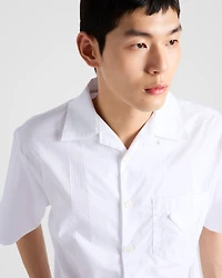 Cotton bowling shirt