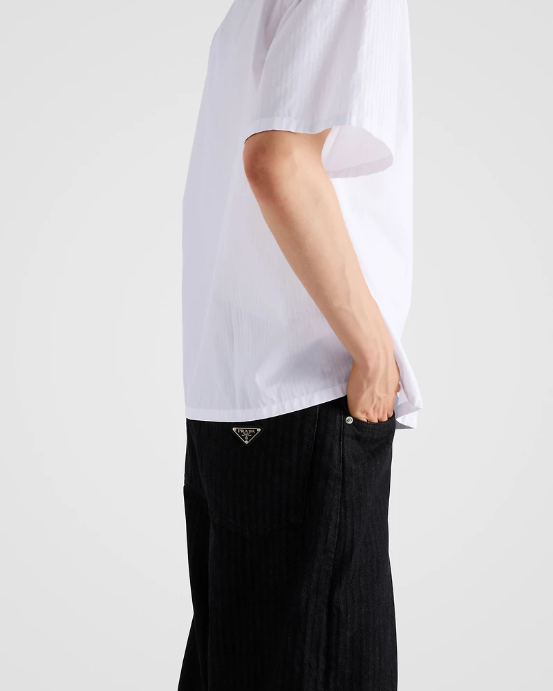 Cotton bowling shirt