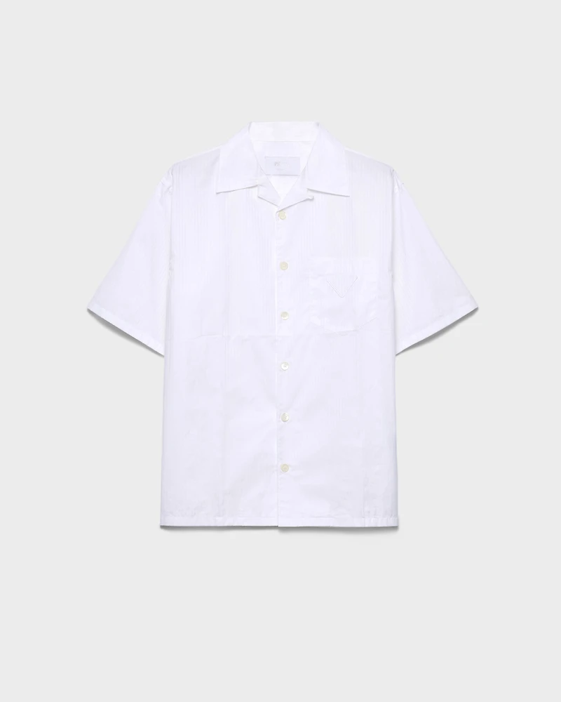 Cotton bowling shirt