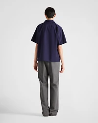 Cotton bowling shirt