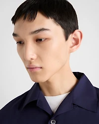 Cotton bowling shirt