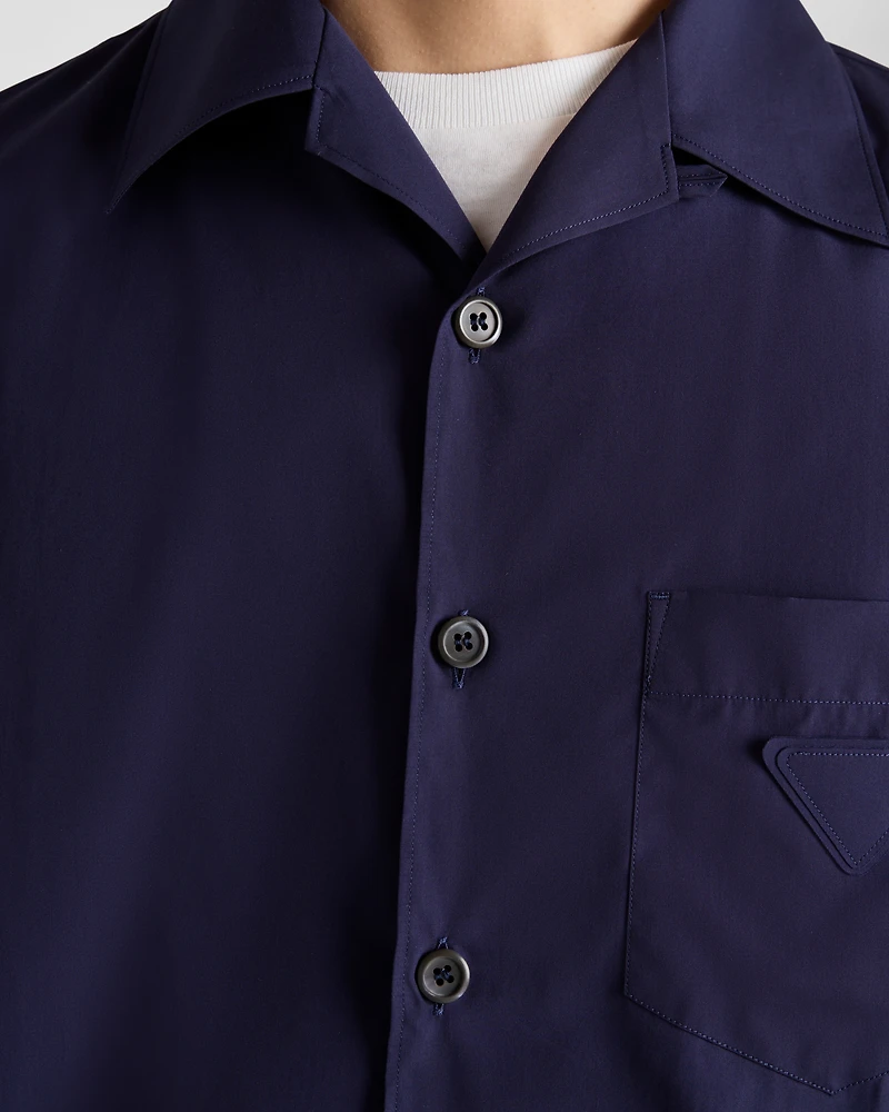 Cotton bowling shirt
