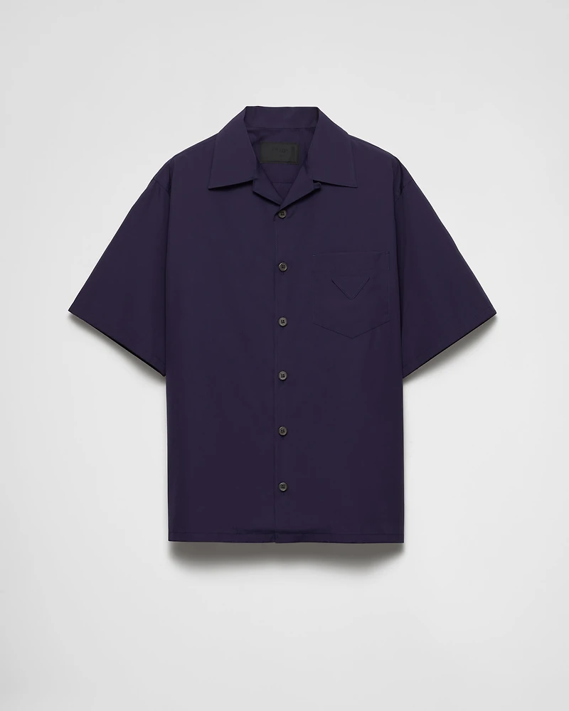Cotton bowling shirt