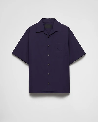 Cotton bowling shirt