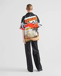 Timecapsule printed cotton shirt