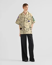 Timecapsule printed cotton shirt