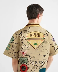 Timecapsule printed cotton shirt