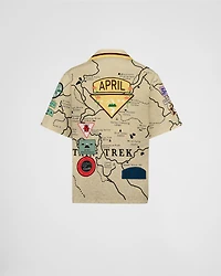Timecapsule printed cotton shirt