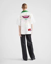 Timecapsule printed cotton shirt