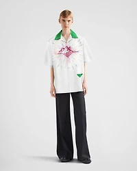 Timecapsule printed cotton shirt