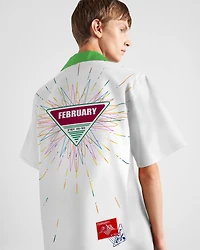 Timecapsule printed cotton shirt
